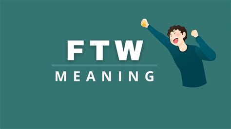ftw meaning|what is fw in texting.